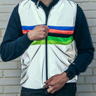 GOFLUO Bodyglower Darkchamp Vest Grey Reflective