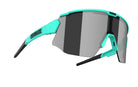 Bliz Breeze Bril Turqoise - Smoke W Silver Mirror + Spare Lens Orange