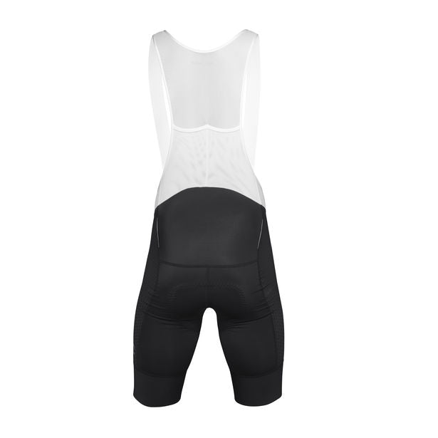 Poc raceday aero vpds korte fietsbroek met bretels uranium zwart
