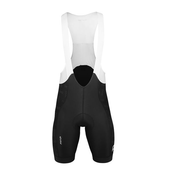 Poc avip ceramic vpds korte fietsbroek met bretels uranium zwart