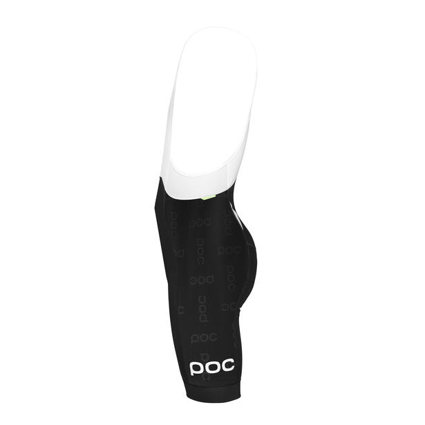 Poc avip ceramic vpds korte fietsbroek met bretels uranium zwart