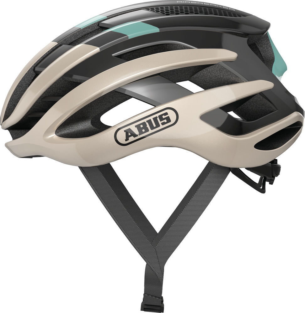 Abus Airbreaker Fietshelm Champagne Gold