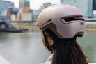 Abus Hud-Y Fietshelm Metallic Copper