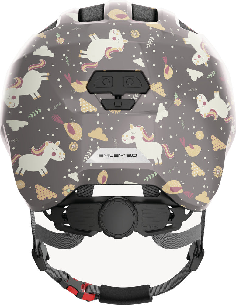 Abus Kinderhelm Smiley 3.0 Grey Horse
