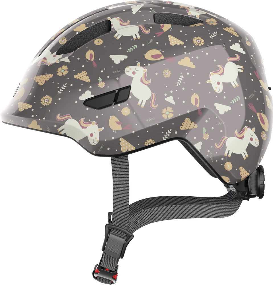 Abus Kinderhelm Smiley 3.0 Grey Horse