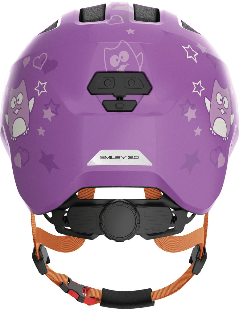 Abus Kinderhelm Smiley 3.0 Purple Star