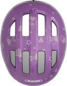 Abus Kinderhelm Smiley 3.0 Purple Star