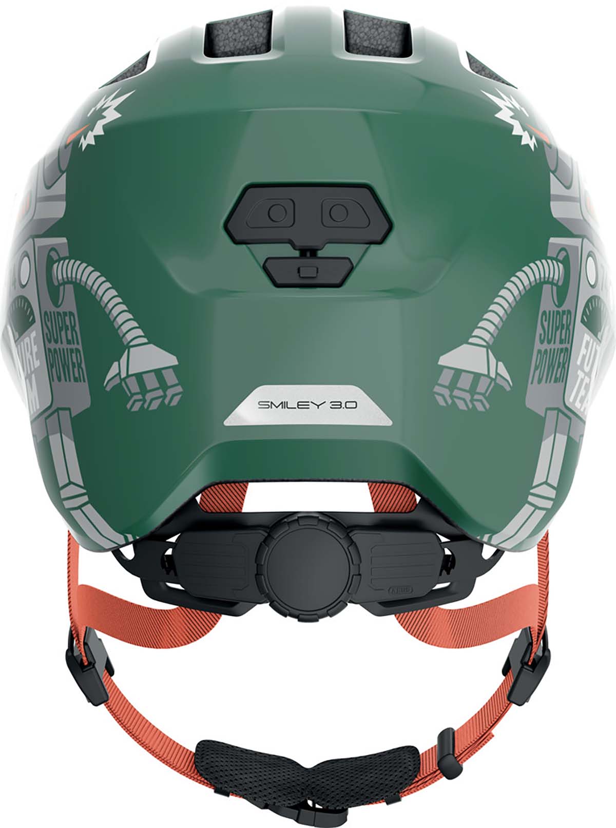 Abus Kinderhelm Smiley 3.0 Green Robo