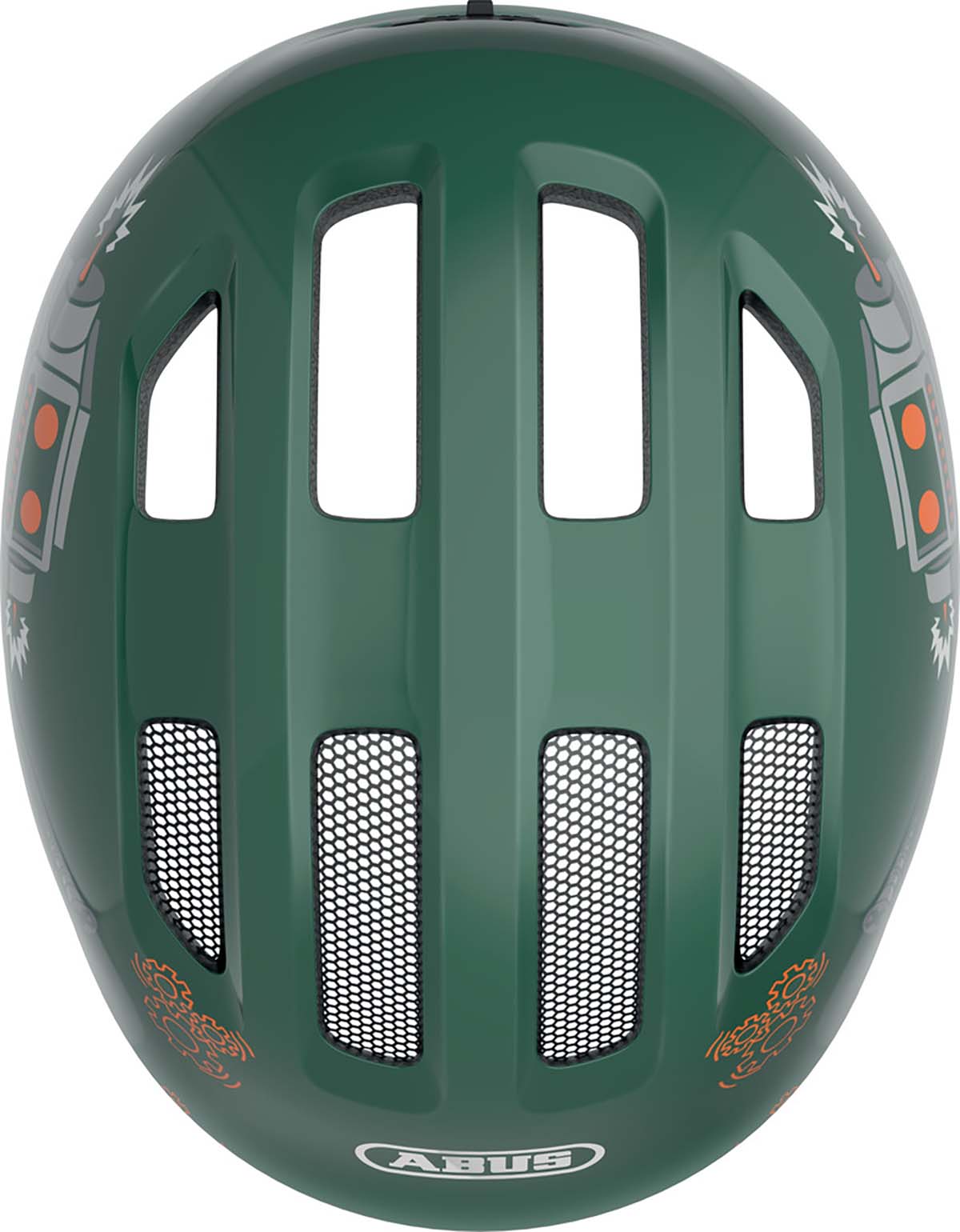 Abus Kinderhelm Smiley 3.0 Green Robo