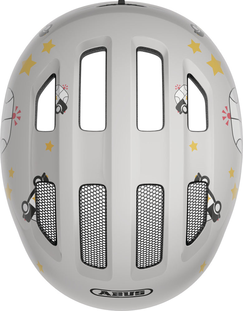 Abus Kinderhelm Smiley 3.0 Grey Police