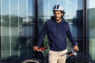 Abus Hud-Y Fietshelm Race Grey
