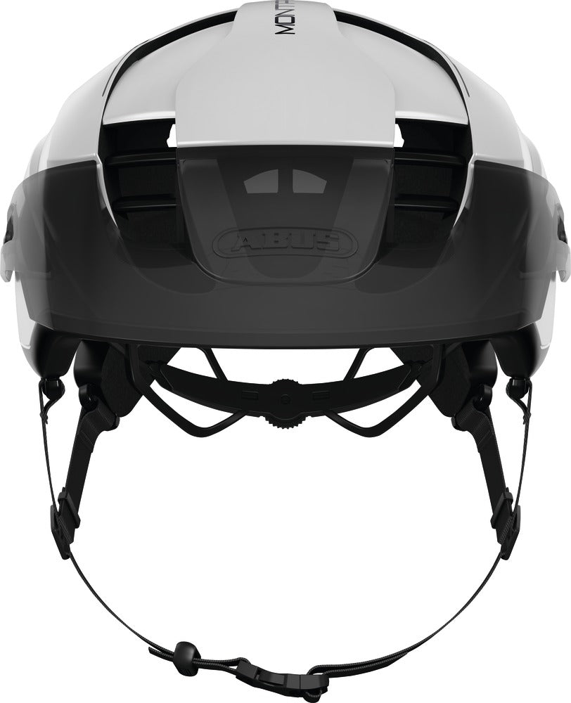 Abus montrailer fietshelm polar wit