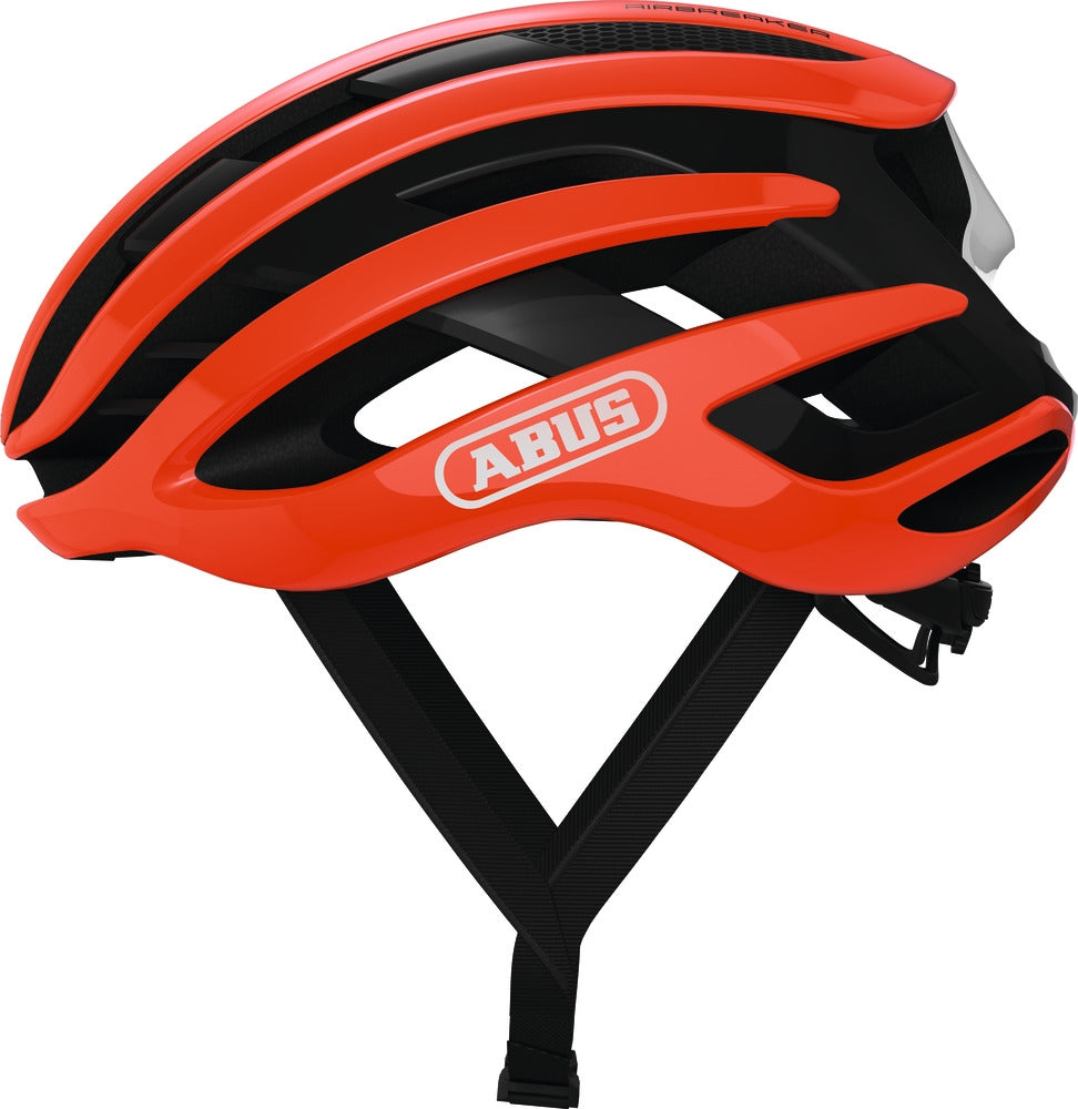Abus airbreaker fietshelm shrimp oranje