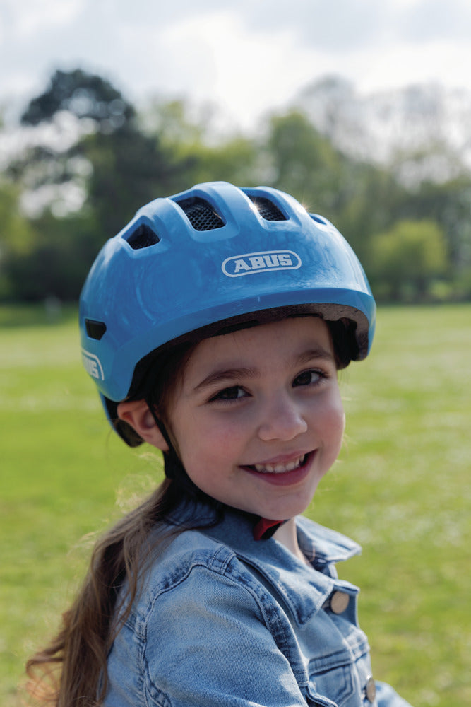 Abus Smiley 3.0 Kinderhelm Shiny Blue