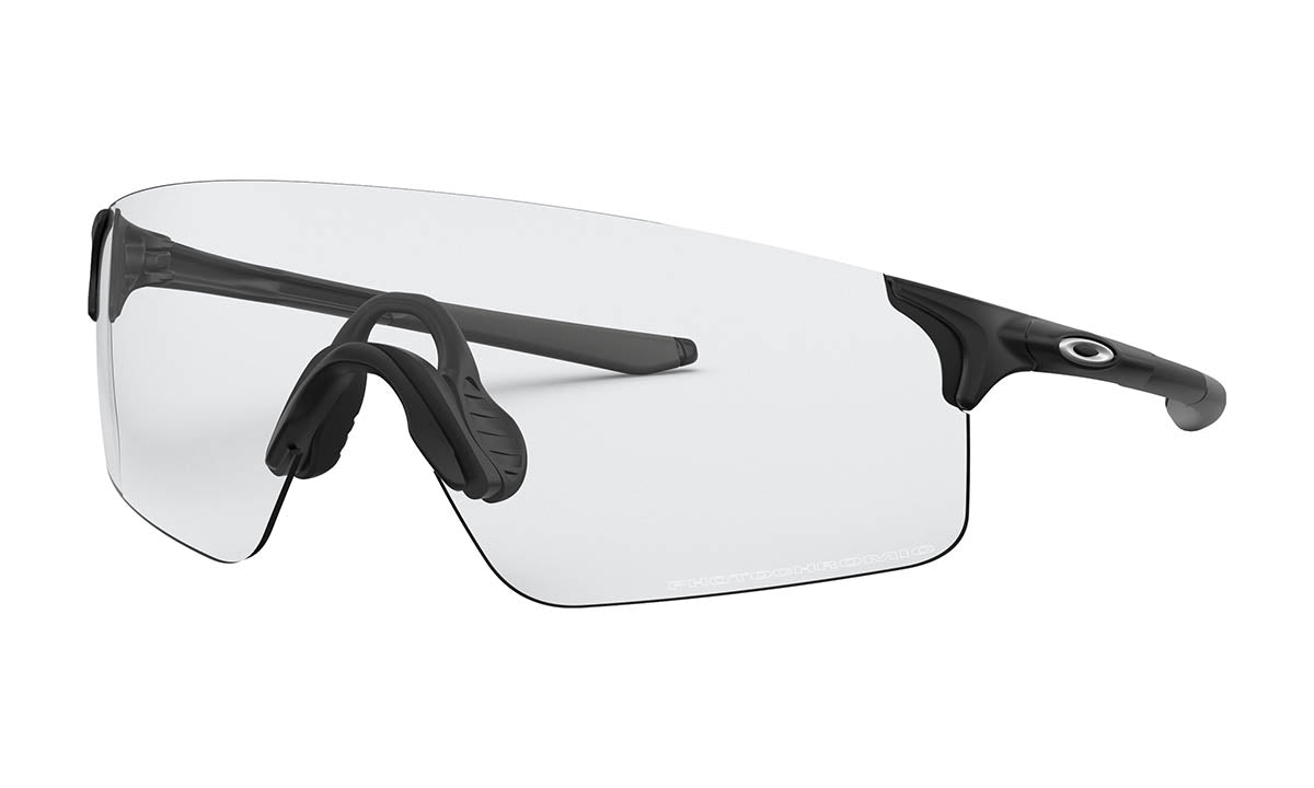 Oakley EVZero Blades Bril Matte Black - Clear/Black Iridum Photochromatic