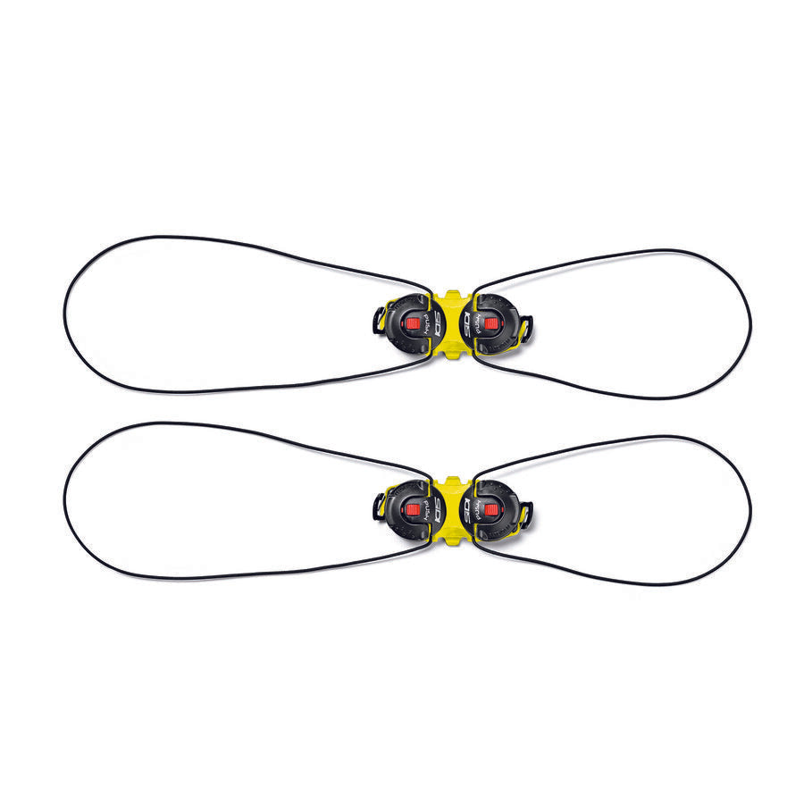Sidi Double Tecno 3 Push: 1 Pair Yellow/ Black