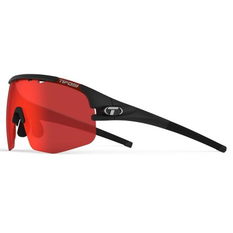 Tifosi Sledge Lite Fietsbril Matte Black Clarion Red Fototec Lens
