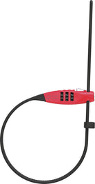 Abus Combiflex Travel Guard Red