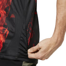 Oakley mtb tech tee fietsshirt met korte mouwen zwart rood