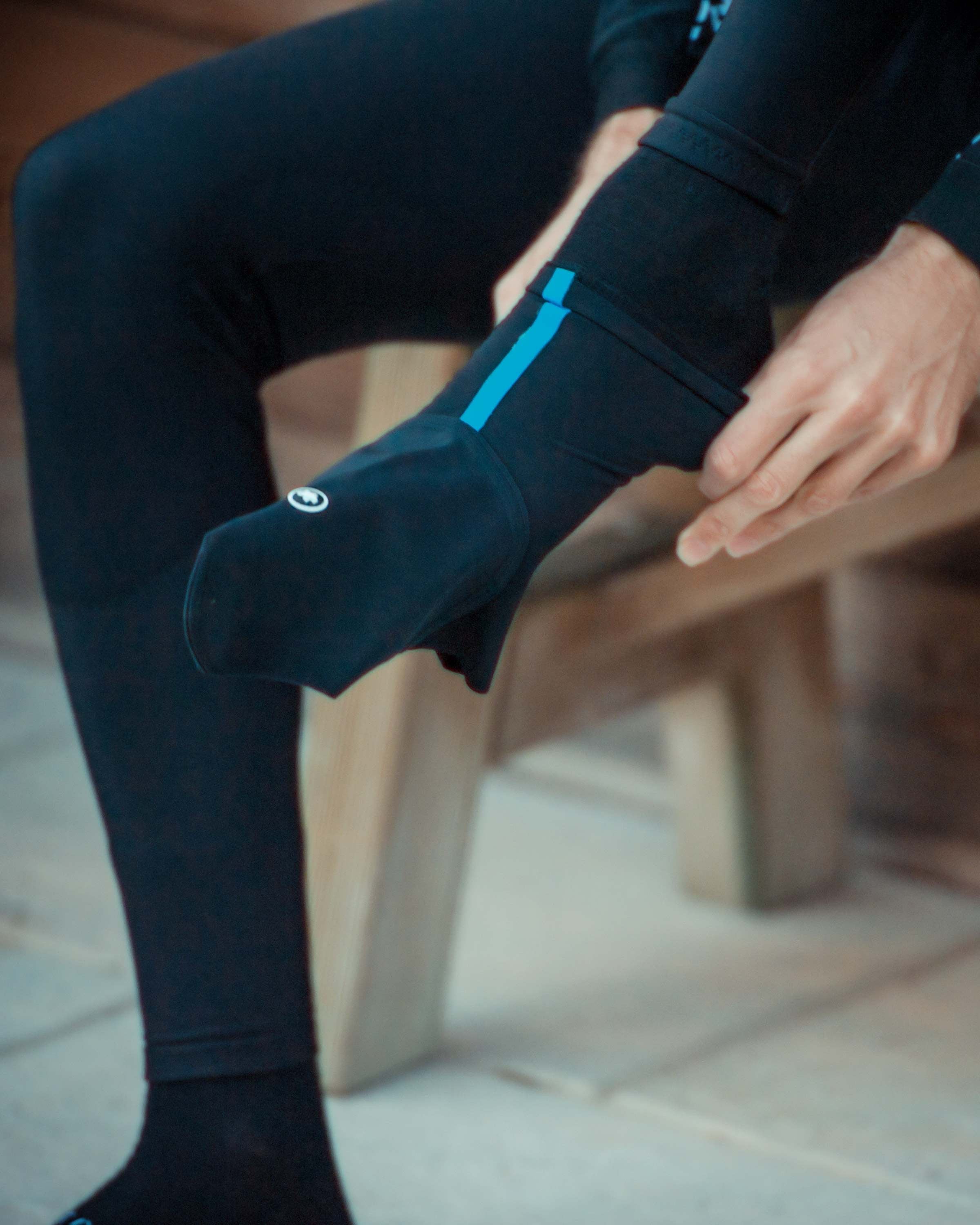 Assos winter bootie overschoenen blackseries zwart