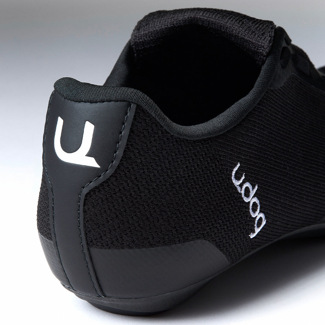UDOG CIMA Pure Black Fietsschoen Race Zwart