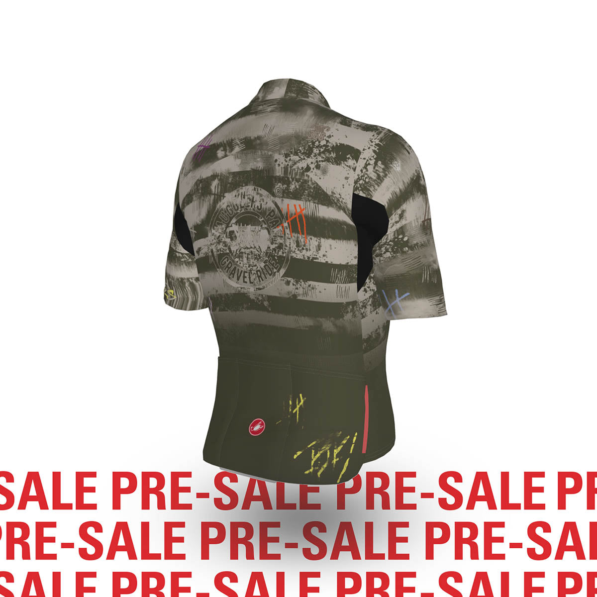Castelli Smugglers Pah Illict Jersey - Clay Grey