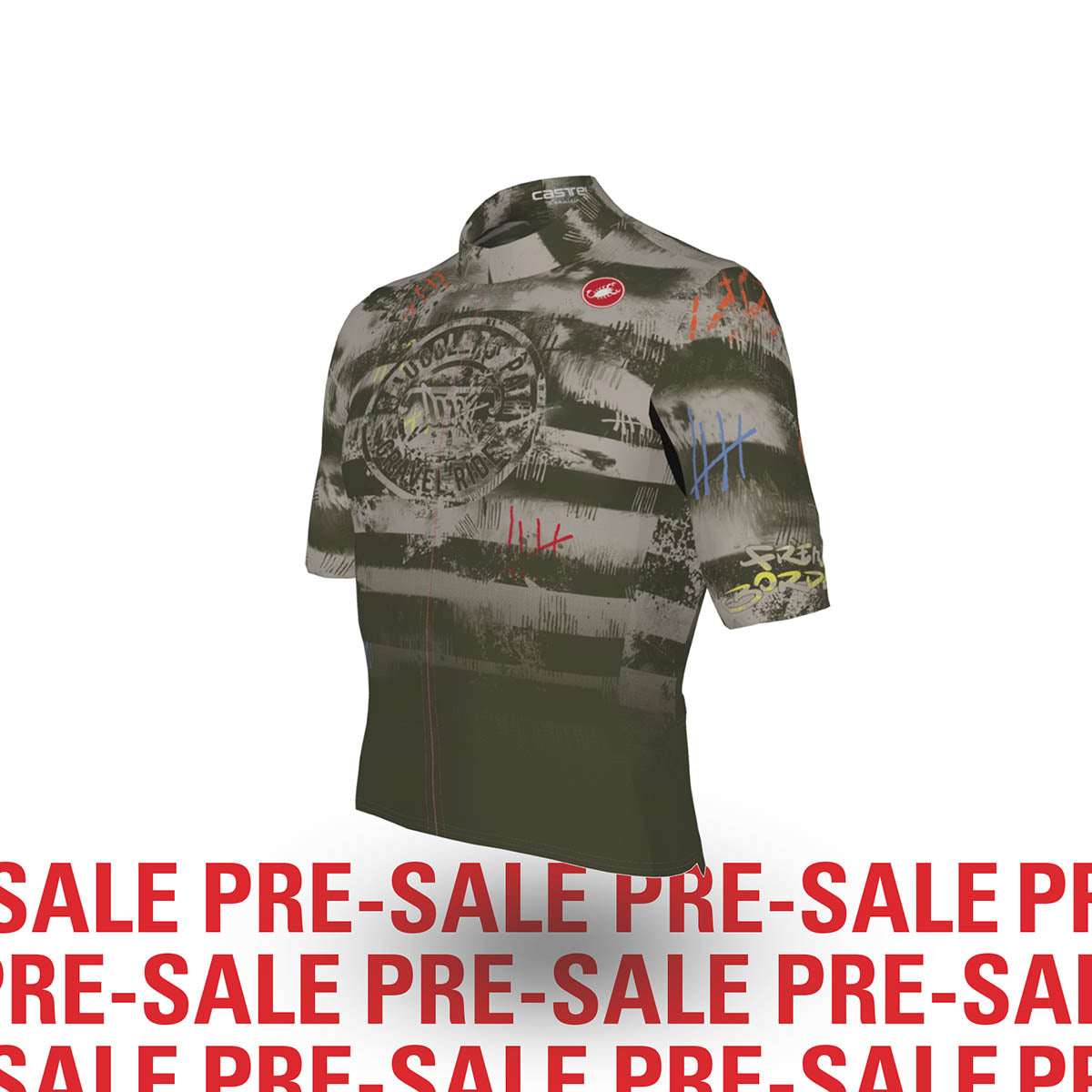 Castelli Smugglers Pah Illict Jersey - Clay Grey