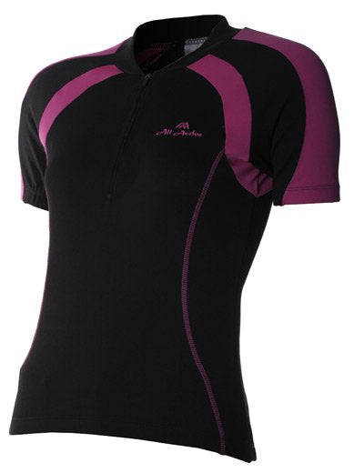 Clara Lady Shirt Fuxia/Black