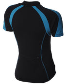 Clara Lady Shirt Turquoise/Black