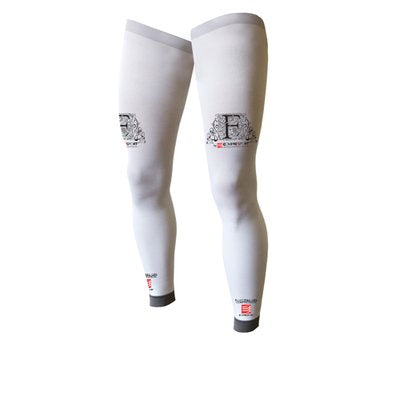 COMPRESSPORT Full Leg White
