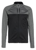 Craft rime fietsjack grijs zwart
