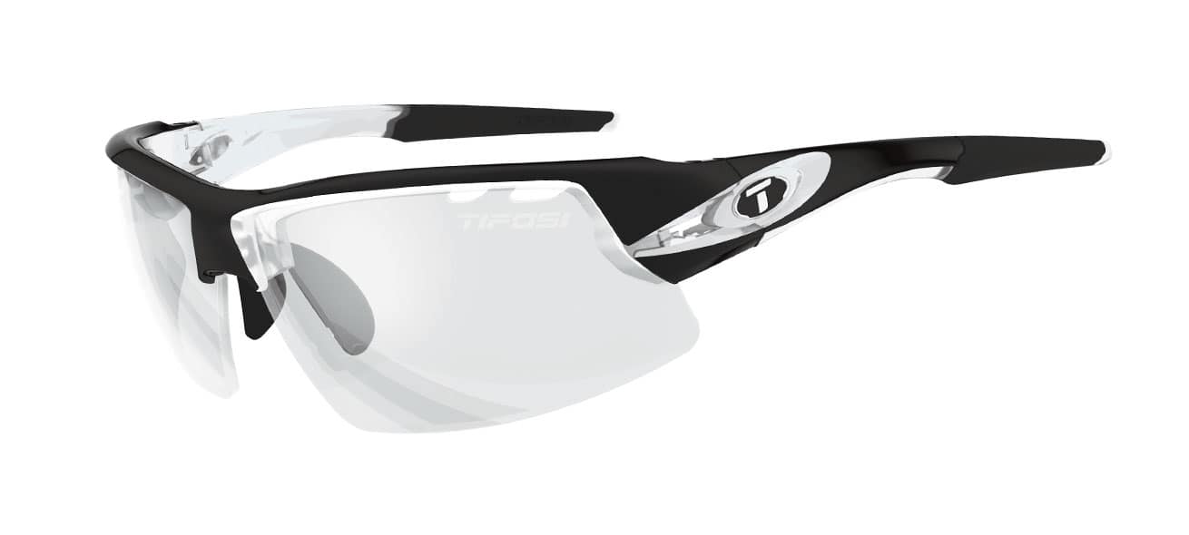 Tifosi Crit Fietsbril Crystal zwart Fototec lens