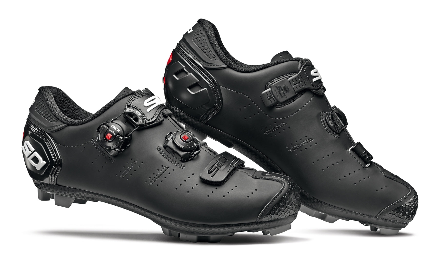 Sidi dragon 5 mega srs mtb fietsschoenen mat zwart