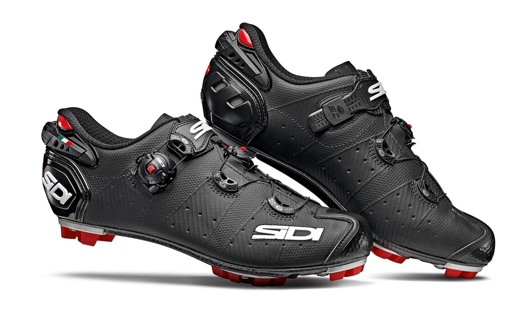 Sidi drako 2 srs mtb fietsschoenen mat zwart