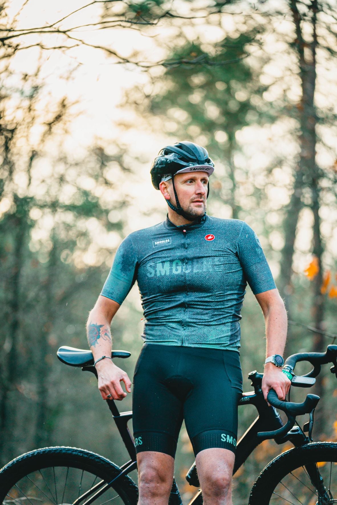 Castelli Smugglers Path Endurance Equipe Jersey Military Green