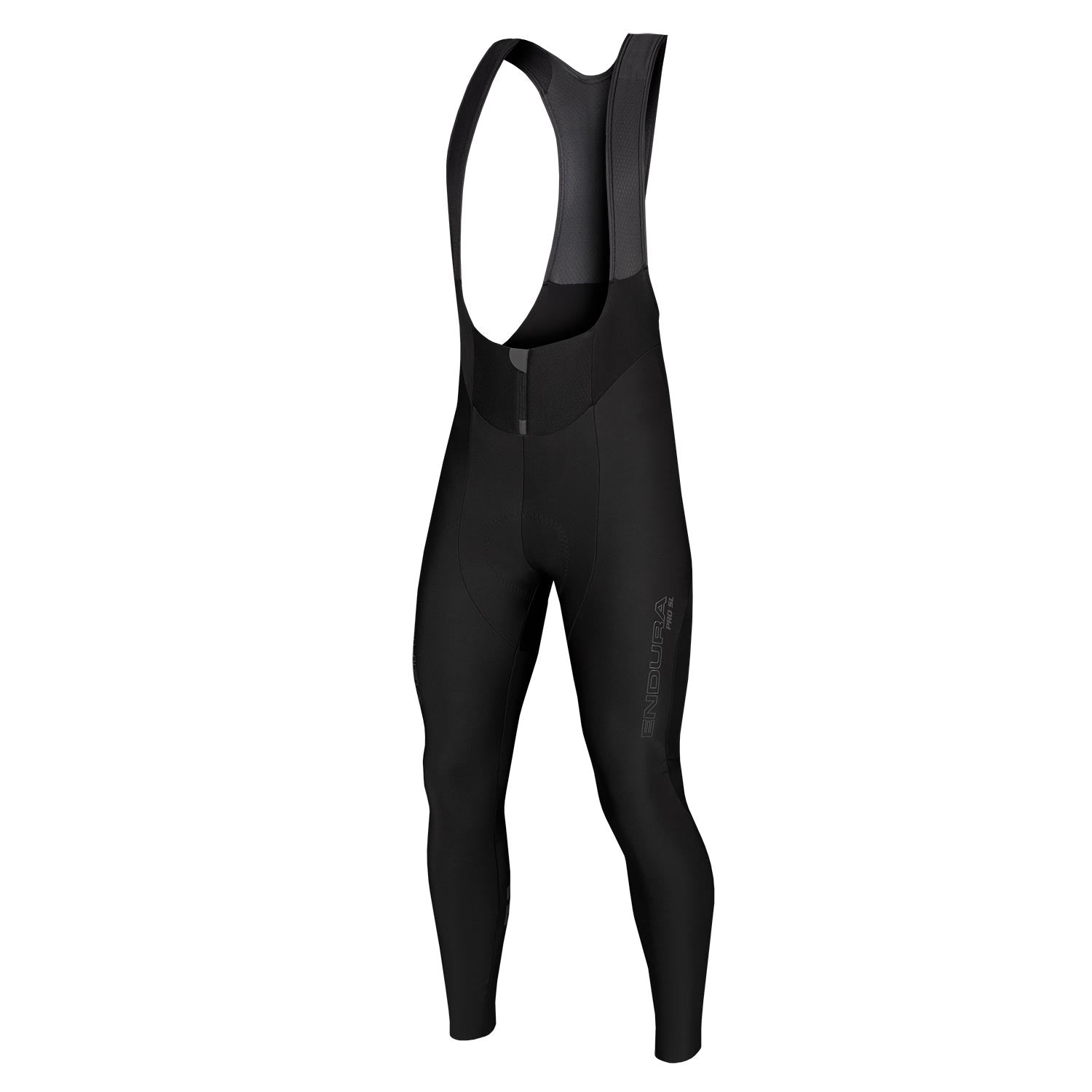 Endura pro sl II lange fietsbroek met bretels zwart (medium zeem)