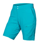 Endura Women'S Hummvee Lite Short With Liner - Pacific Blue