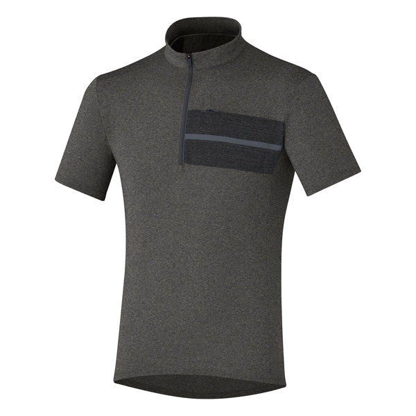 SHIMANO Transit Pavement Jersey SS Raven