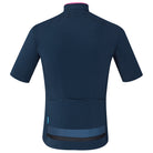 Shimano evolve fietsshirt met korte mouwen navy blauw