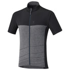 Shimano trail fietsshirt met korte mouwen raven