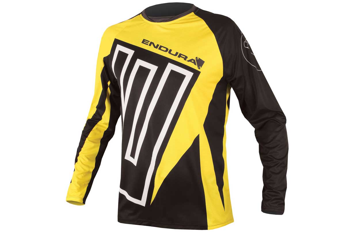 ENDURA MT500 LS Jersey Yellow