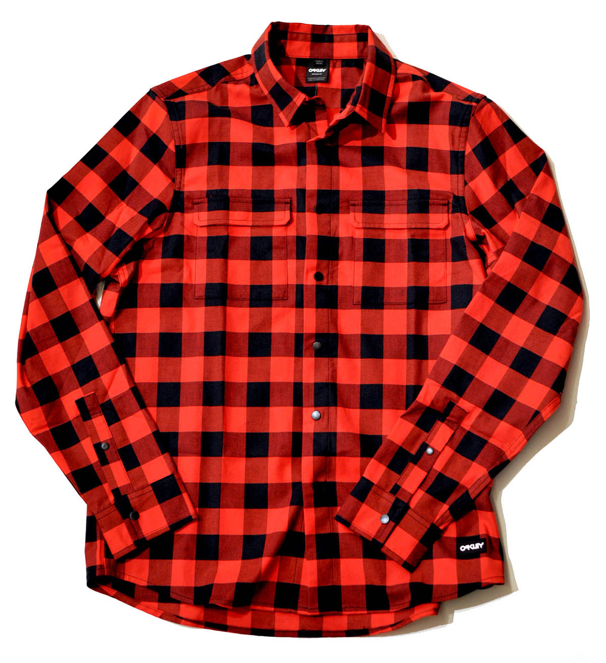 Oakley Checkered Ridge Long Sleeve - Red Line