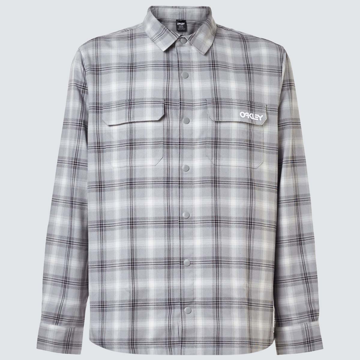 Oakley Niseko Tech Flannel - Grey Check