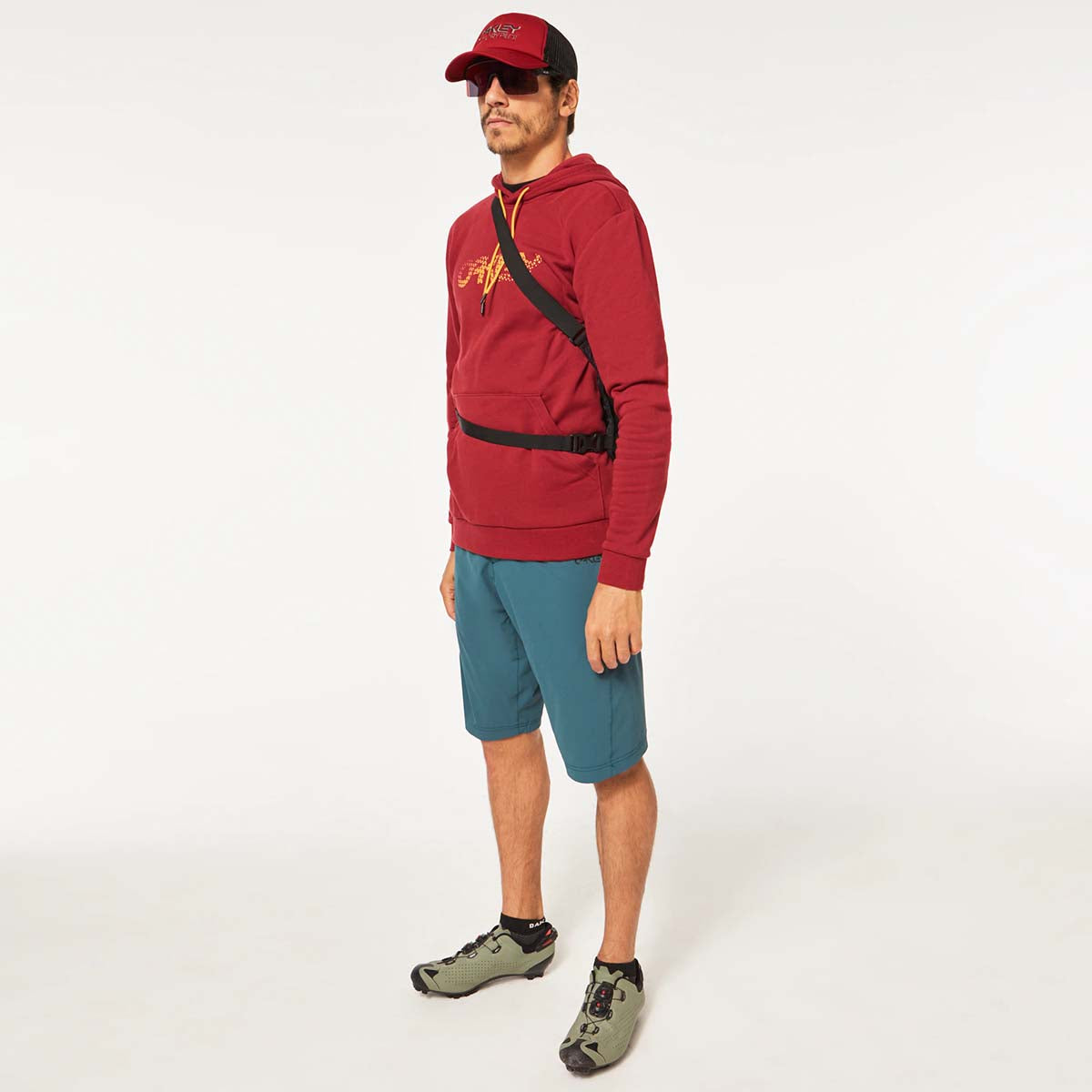 Oakley The Post Po Hoodie - Iron Red