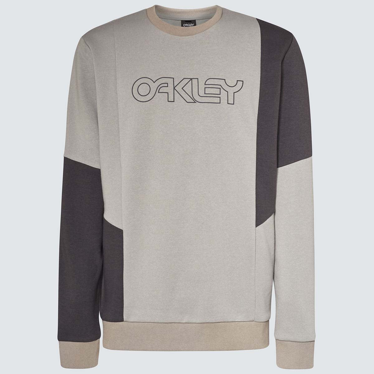 Oakley Throwback Crew Rc Sweatshirt - Stone Gray