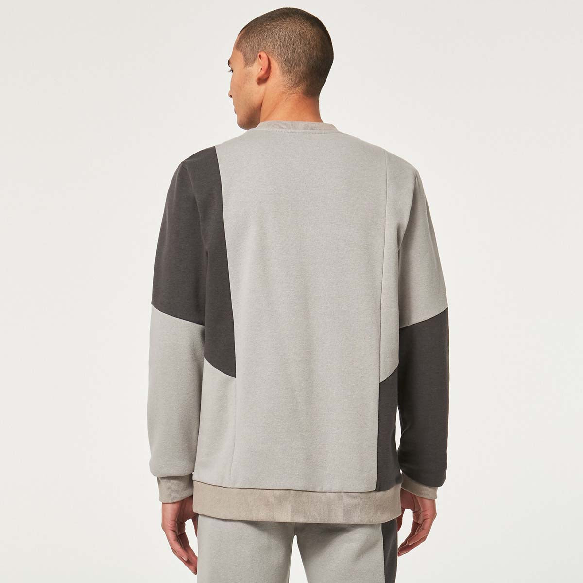 Oakley Throwback Crew Rc Sweatshirt - Stone Gray