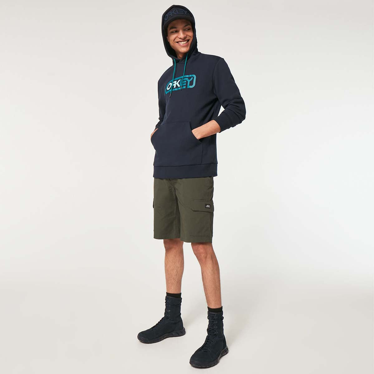 Oakley Locked In B1B Po Hoodie - Fathom