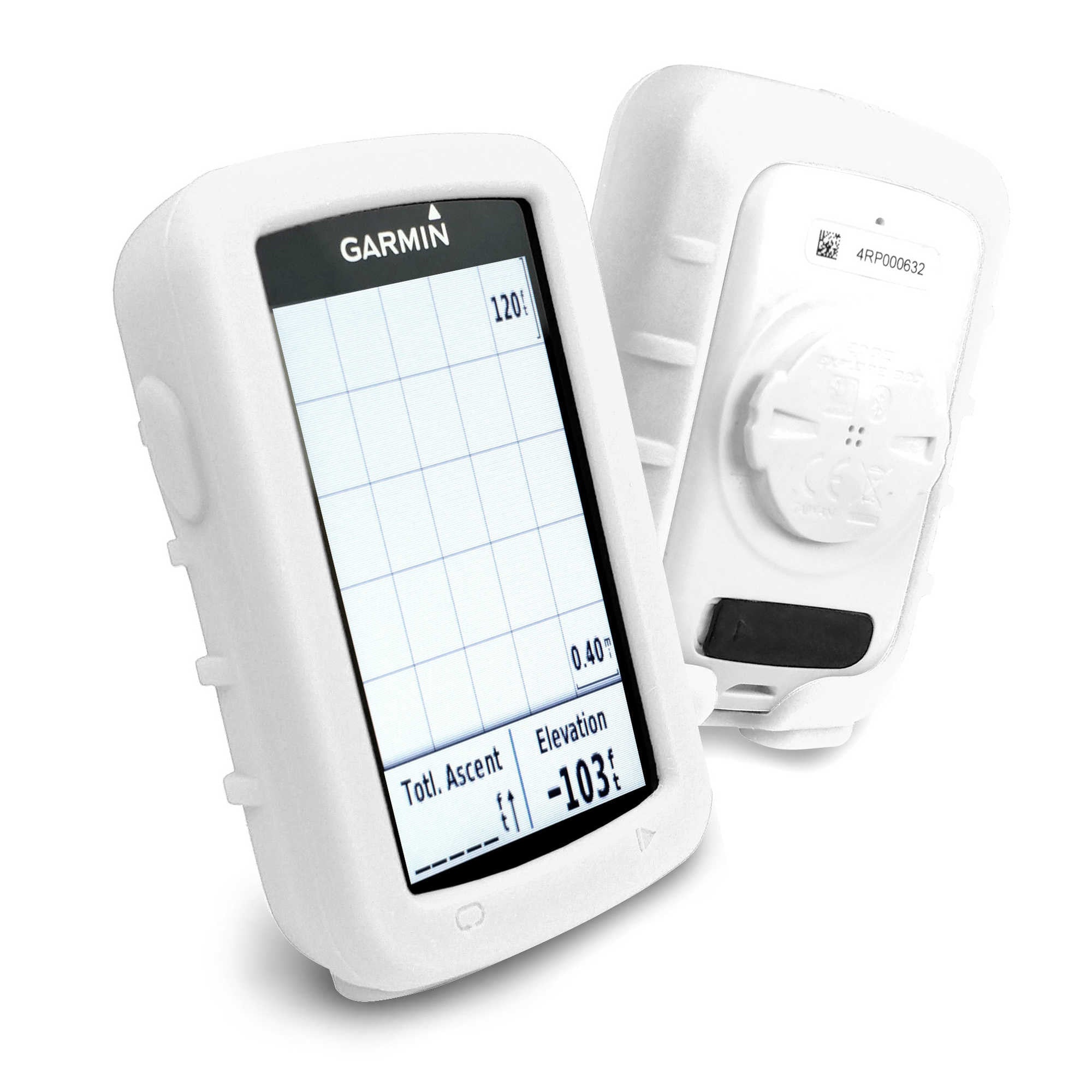 Tuffluv garmin edge 820 siliconen hoes wit