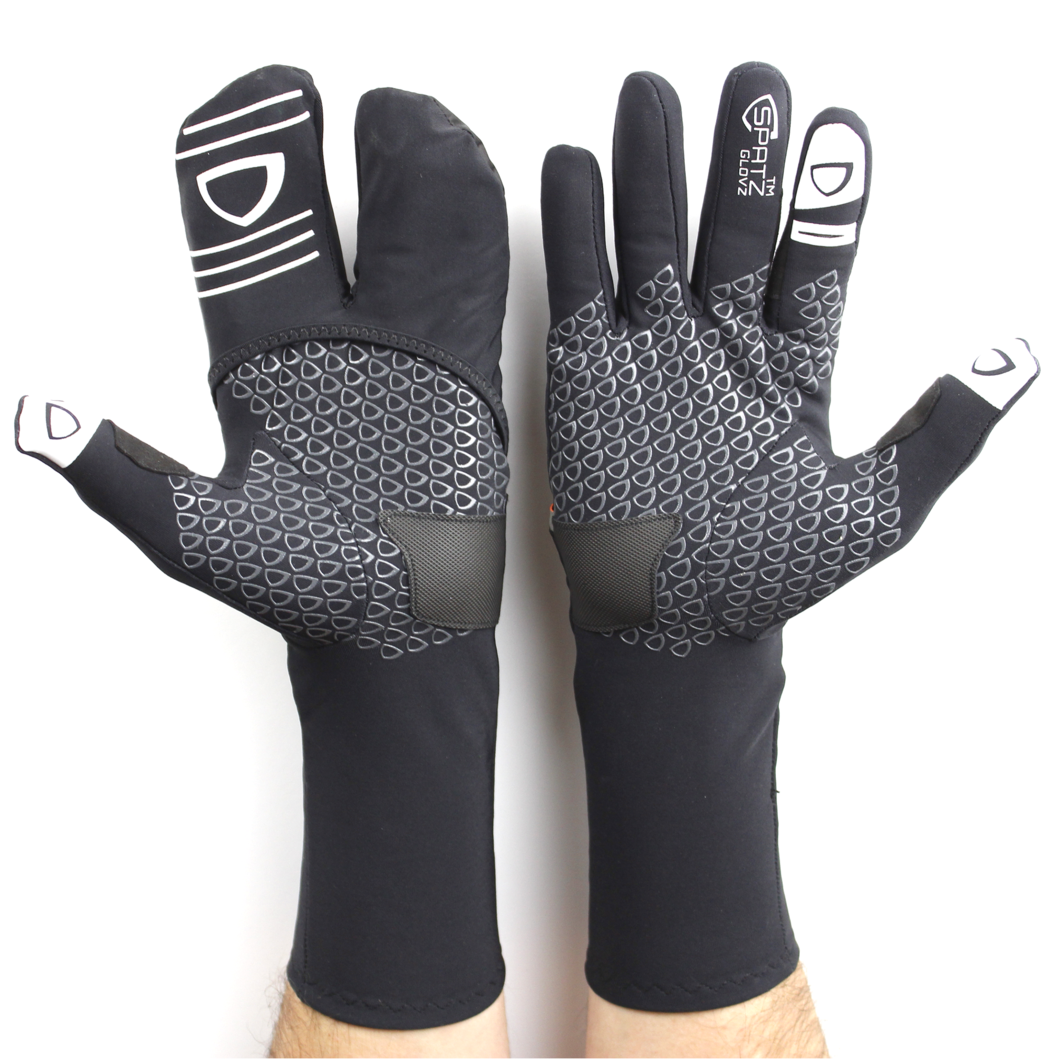 Spatzwear spatz glovz fietshandschoenen zwart