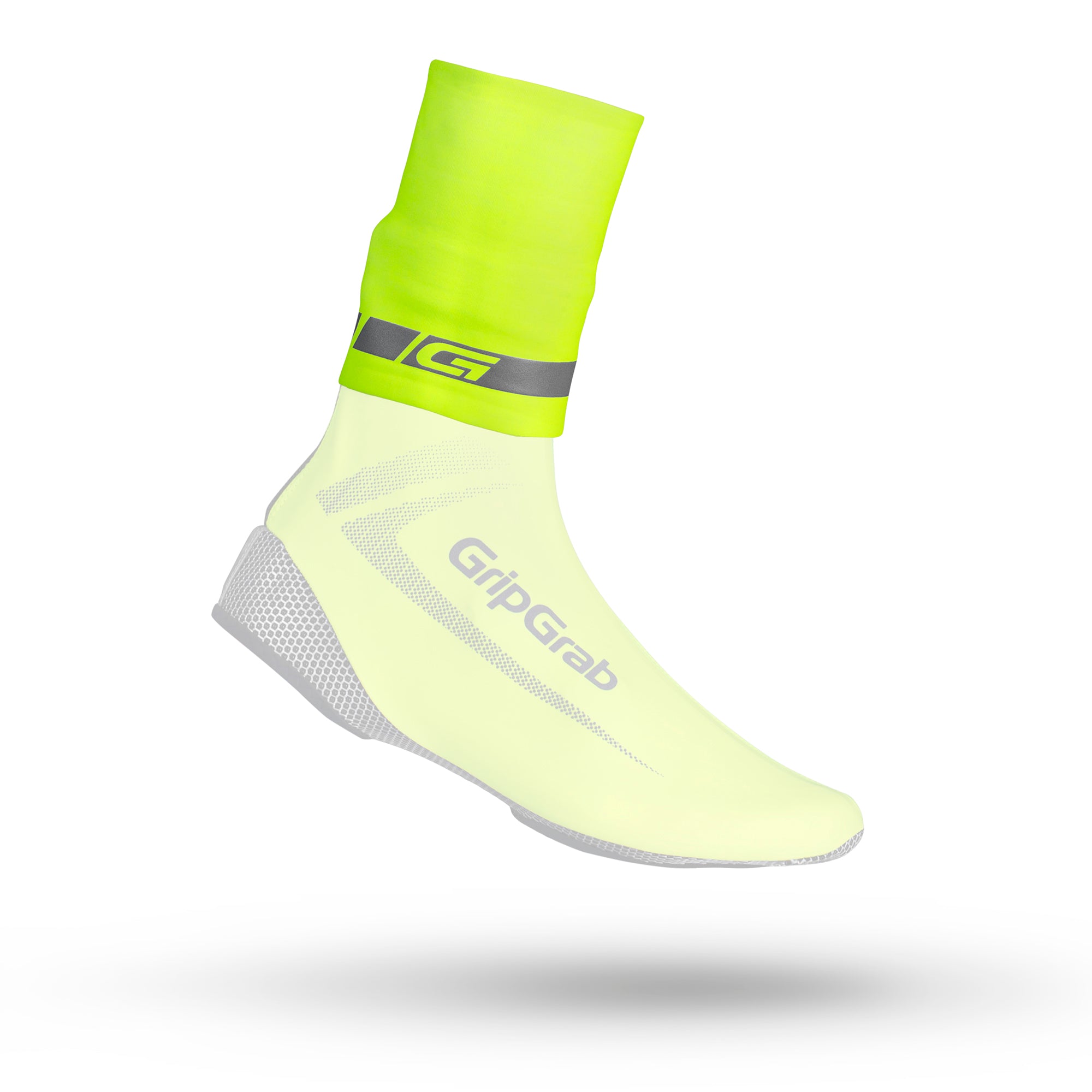 Gripgrab cyclingaiter hi-vis geel